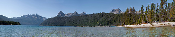 Redfish Lake Panorama ws