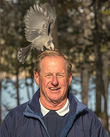 Jim Shane and a Canada Jay ws