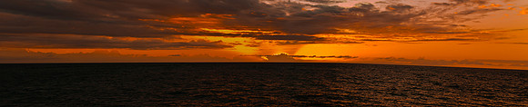 Hawaii Sunset Panorama1